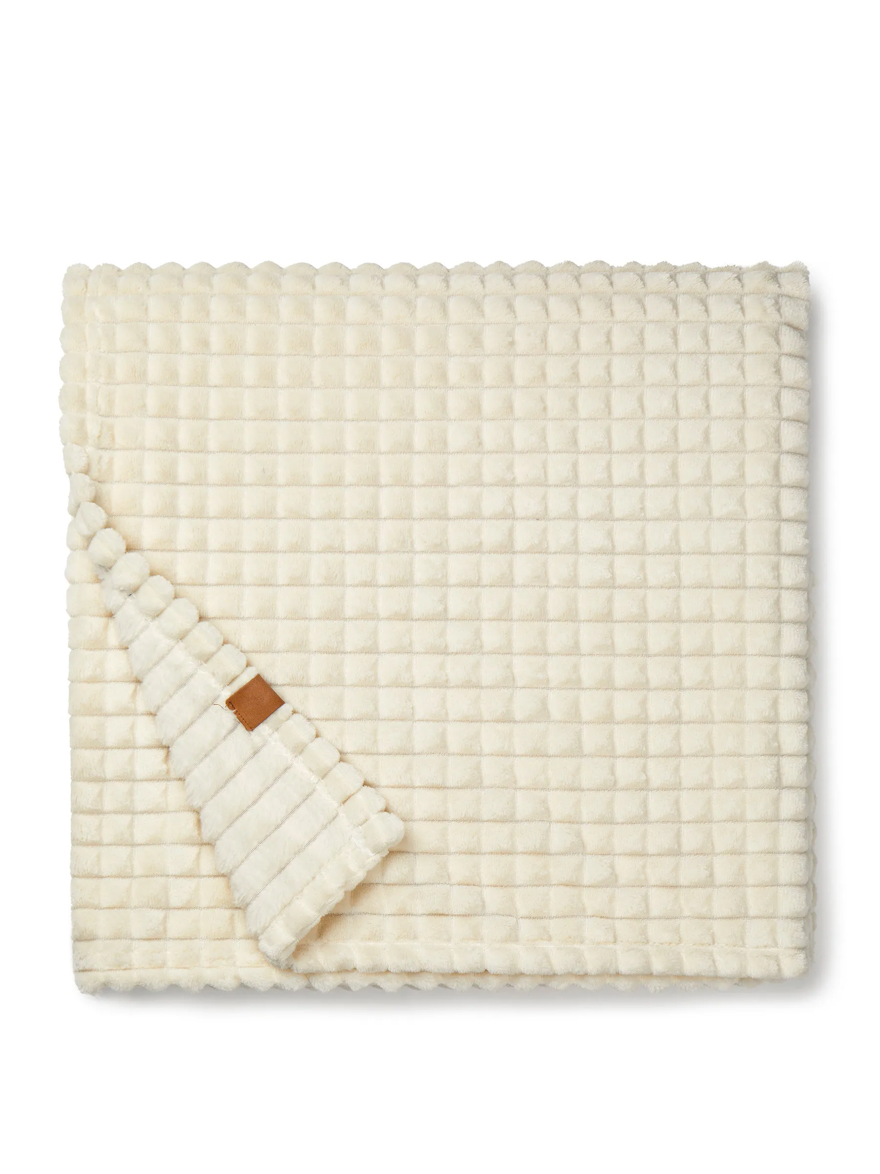 Branson GRS återvunnen PET pläd Beige